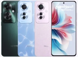  2 OPPO RENO 11F ( 256GB ) / 8 RAM NEW /// اوبو رينو 11 اف ذاكرة 256 الجديد