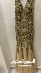  1 فستان سهره  لبسه واحده للبيع بسعر مغري