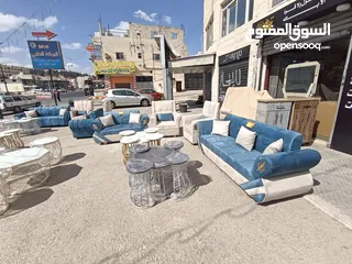  8 طقم كنب 7 مقاعد حرف B . هاد العرض لفترة محدودة جدا.. لحق حالك... واكسب العرض