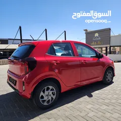  3 Kia Picanto 2024 الجديده كلياً- كفالة الوكيل الرسمي 5 سنوات وعقد صيانة 30,000 كم زيوت وفلاتر