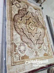  7 سجاد مخمل مبطن جلد حبيبات