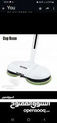  1 Cop Rosa Robot Mop for cleaning and polishing floor Wet and Dry just once used.
