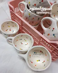  7 El yapımı İran seramik mugكوب سيراميكي يدوي إيراني – مزيج من الفن، الفخامة والجودة بأسعار مناسبة!