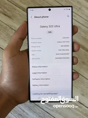  3 ‏جهاز سامسونج S22 Ultra 128gb مش مفتوح للبيع بسعر حرررق