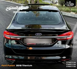  11 فـورد فـيـوجـن 2018 تـيـتـانـيـوم كاش أو أقساط
