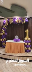  15 Kids birthday balloons & Anniversary setup استئجار بالونات الأطفال