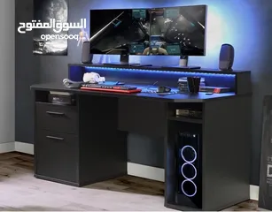  20 مكتب طاولة جيمينج مميزة بقياسات مختلفة من لامينيت للأثاث المكتبي طاولات للألعاب عدة الوان وموديلات