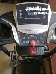  1 جهاز تردمل كهربائي مع رجاج( Techno fitness) بحاله الوكاله بسعر مغري وحرق