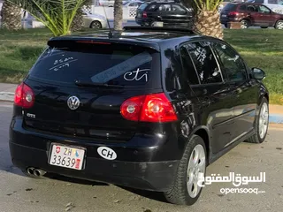  12 VW GOLF MK5 GTI 2009 جمرك رساله مفتوحه