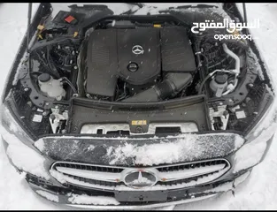  12 مرسيدس Mercedes C300 2022 للبيع بالحادث