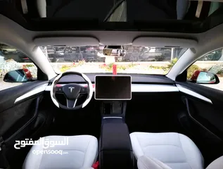  14 تيسلا 2022 فحص كامل 7جـــيـــد بدون ملاحظات داخلي ابيض لون مميز بحالة الوكالة للبيع بسعر لقطة ومحروق