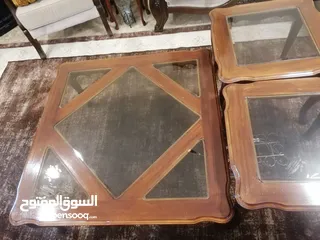  2 طقم طرابيزات للبيع مستعمل بحاله جيده