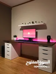  3 طاولة مكتب مميزة للألعاب والكمبيوتر تتوفر بعدة الوان وقياسات حسب الطلب اطلبها الأن بسعر مميز