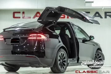  6 Tesla Model X Standard Range  2019   السيارة بحالة ممتازة جدا و قطعت مسافة 51,000 كيلو متر فقط