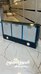  4 شفاط مطبخ فلاتر داخلية قوية بدون تمديد حديث وحصري تصميم أنيق أسود أو سلفر مكفول حرق سعر لن يتكرر