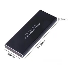  10 حافظة هارد M2  BOX USB to SSD M2 NGFF