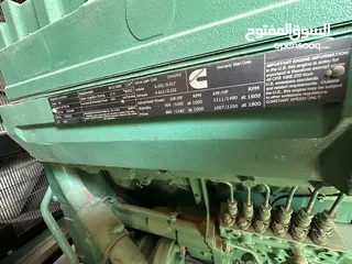  12 مولد كهرباء كمنز جديد 1100 KVA امريكي اصلي