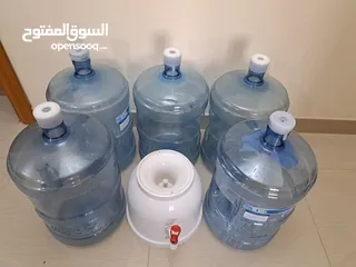  5 Gril+Water Bottle+Dispenser