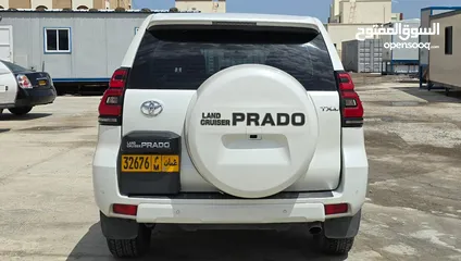  4 Toyota Prado T.XL 2019 White Color