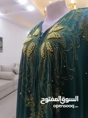  6 وينها  ام العريس عبايه شيفون فراشه مع شك  قطعتين  القطعه داخلي ملزقه مع الفراشه