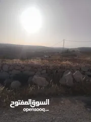  5 قطعه ارض مرتفعه ومطله منطقة شاليهات شرق جرش منطقة حميد  70 دنم سعر مغري جدا تصليح لمشروع استثماري