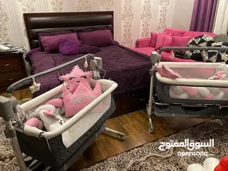  2 سرير اطفال مستورد