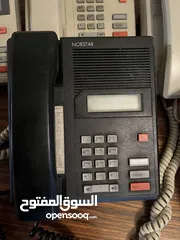  4 مقسم تلفونات ماركة Nortel Norstar صناعة أمريكية عدد 8 اجهزة مع شاشات بحال الجديد