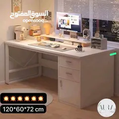  5 مكتب أنيق وعملي بسعرر يناسب الجميع  للطلب عبر رسائل الوتس