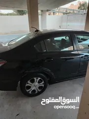  4 هوندا سيفيك هايبرد 2015 للبيع وارد أمريكي لون اسود فحص 2جيد خلفي تمشي بالتنكة 300 /350