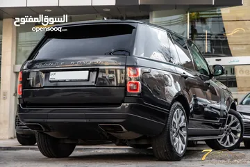  25 Range Rover vouge 2019 Hse Gasoline   السيارة وارد الشركة و قطعت مسافة 41,000 كم