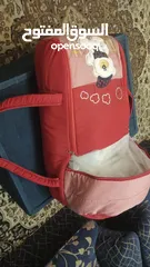  3 كرسي اطفال مع عجلات وقابل للطي وكوت نوم اطفال