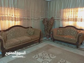  3 طقم زان خشب 9مقاعد مع السجاده والبردايتين