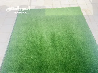  1 Artificial grass (2m x 2m) not used