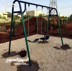  19 جميع العاب الحدائق والمتنزهات والحضانات من مراجيح وسحاسيل وكراسي بحر واطقم تارتان