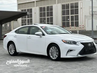  4 لكزس ES350 موديل 2017 خليجي بدون حوادث رقم واحد معرض فورمولا رقم معرض 349