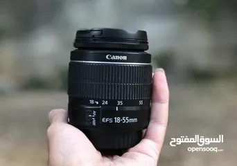  1 للبيع عدسة كانون EFS 18-55mm