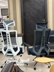  15 كرسيك بيعكس شخصيتك! كراسي فاخرة بتصميم أوروبي مريح وجودة عالية مسند رأس – دعم للظهر – قاعدة كروم قوي