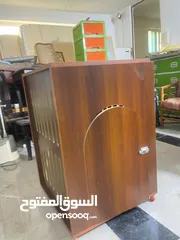  1 بيت كلب خشب بحالة الوكالة خشب لامينيت