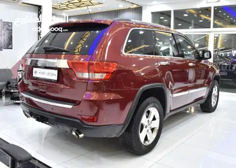  7 Jeep Grand Cherokee Limited 4x4 ( 2013 Model ) in Red Color GCC Specs