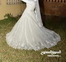  6 فسان زفاف ومعاه صندل هديه