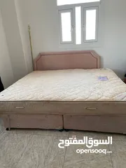  2 سرير دبل مستعمل