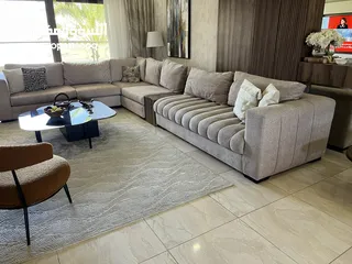  1 طقم كورنر مودرن Q design استخدم قليل