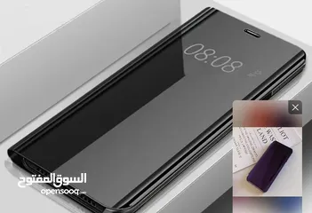  4 حافظة شفافة للموبايل (كفر)باللمس