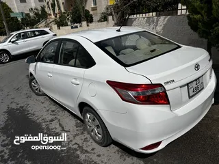  2 تويوتا يارس 2015 سيدان فحص كامل  وارد خليجي