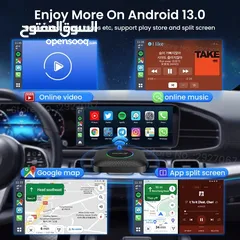  6 استفد من شاشة سيارتك إذا تدعم نظام carplay وحولها إلى نظام اندرويد متكامل عبر القطعة Carlinkit