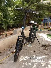  2 بسكليت مستعمل بحاله ممتازه للبيع الدفع كاش 36 فولت مع شاحنو الاصلي
