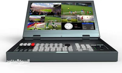  3 AVMatrix PVS0615 6-Channel Portable Multi-Format Video Switcher With 15.6" LCD Monitor E