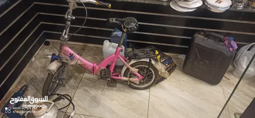  1 دراجه هوائيه  الاطفال  تتعطف المنيوم جديد