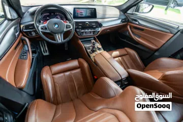  23 BMW M5 Competition M-Sport 2020 GCC under Agency Warranty and Service Contract