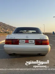  6 للبيع لكزس LS 400 موديل 1993 ياباني